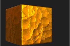 Stylized-gold-panel